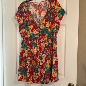 Tropical short dress